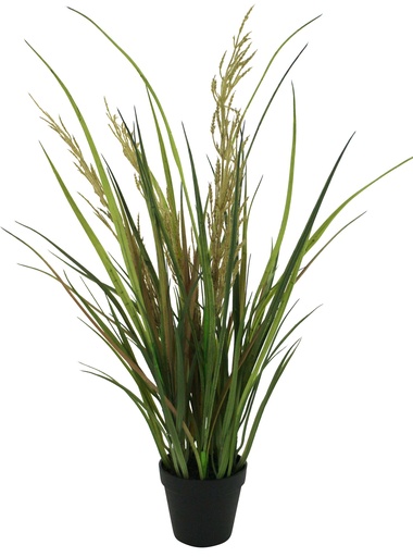 [ART149] Potted Wheat w/Grass 53cm